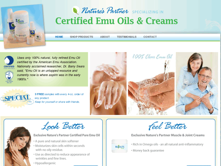 www.emuoilsandcreams.com