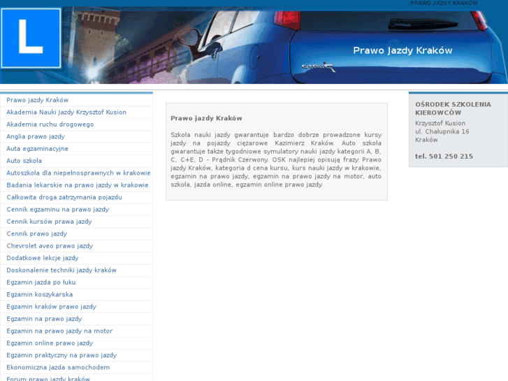 www.prawojazdykrakow.info