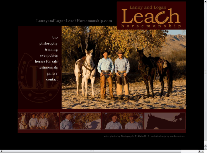 www.lannyandloganleachhorsemanship.com