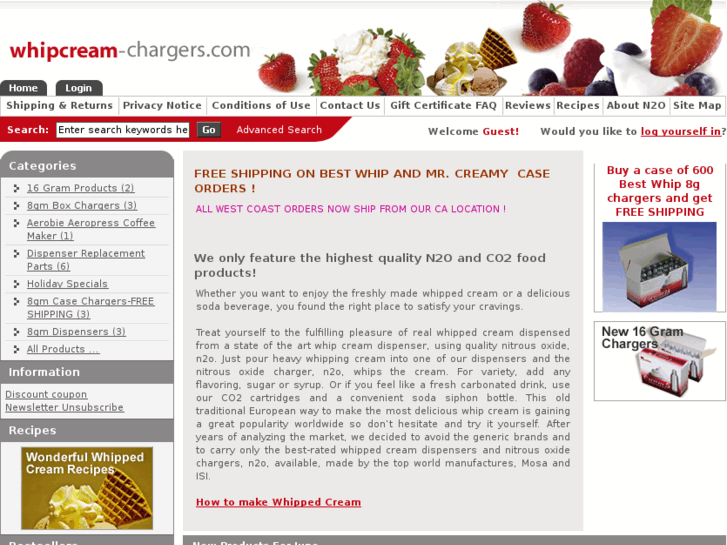www.whipcream-chargers.com