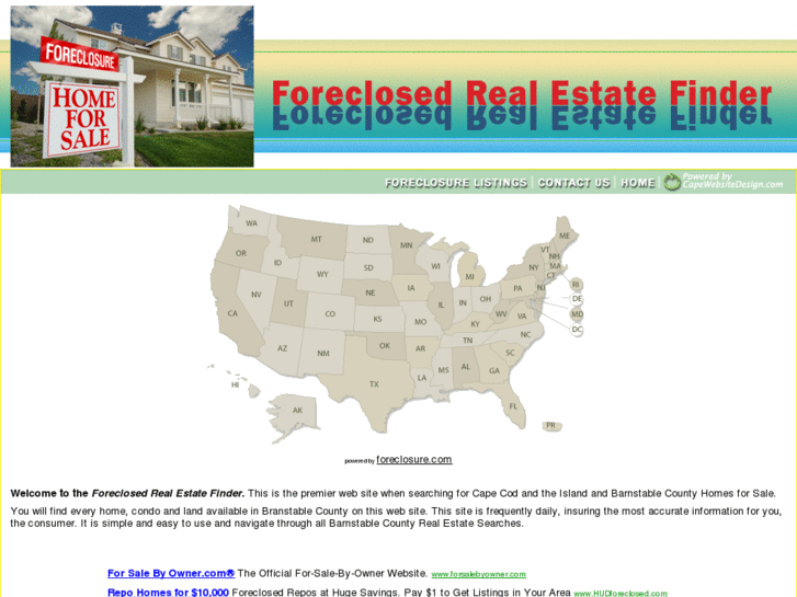 www.foreclosedrealestatefinder.com
