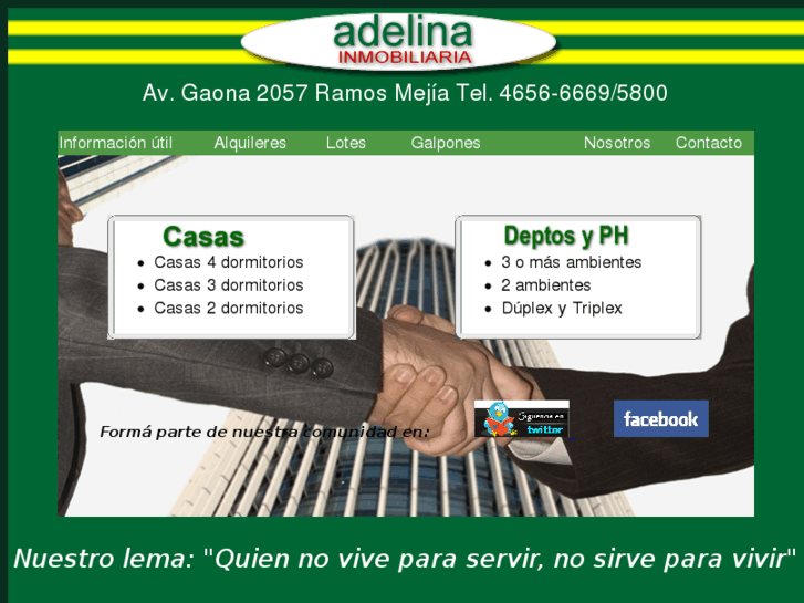 www.adelinainmobiliaria.com