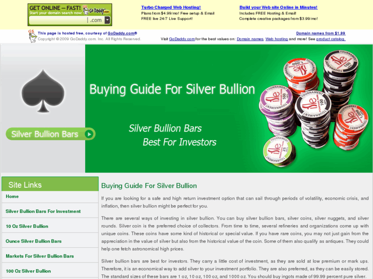 www.silverbullionbars.info