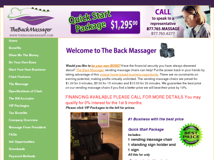 www.thebackmassager.com
