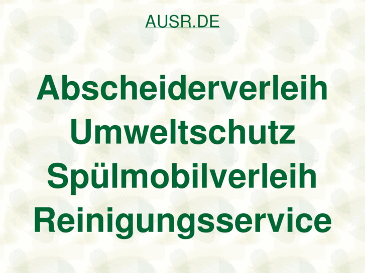 www.ausr.de