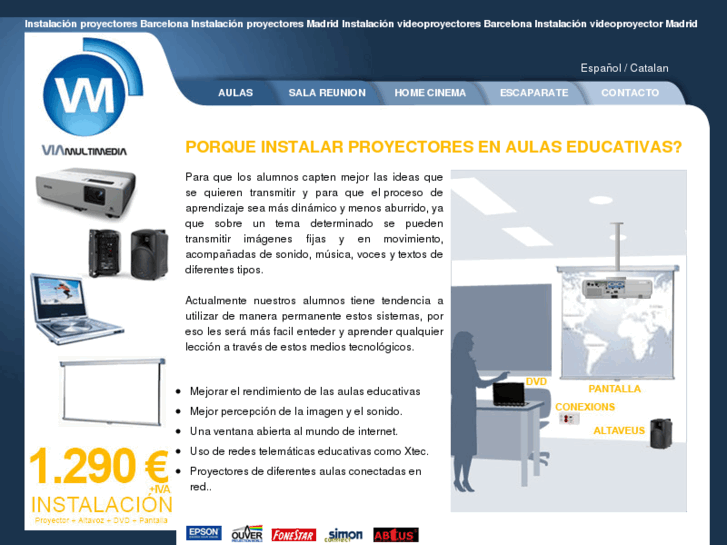 www.instalacionproyector.com