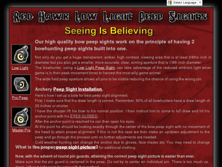 www.peep-sights.com