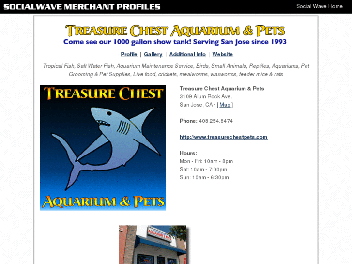 www.treasurechestpets.com