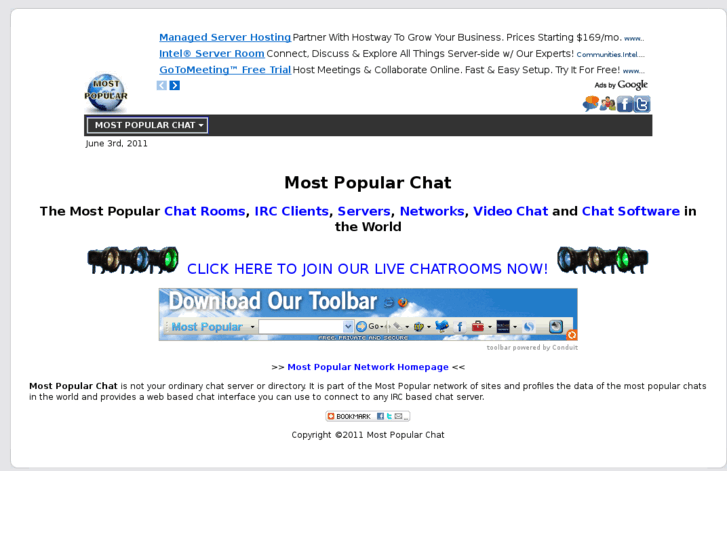 www.mostpopularchat.com