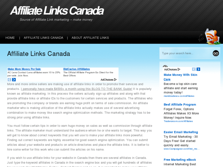 www.affiliatelinks.ca