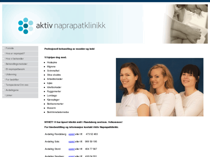 www.aktiv-naprapatklinikk.com