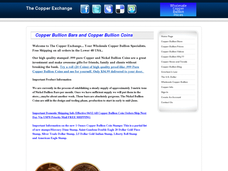 www.copperbullionbars.org