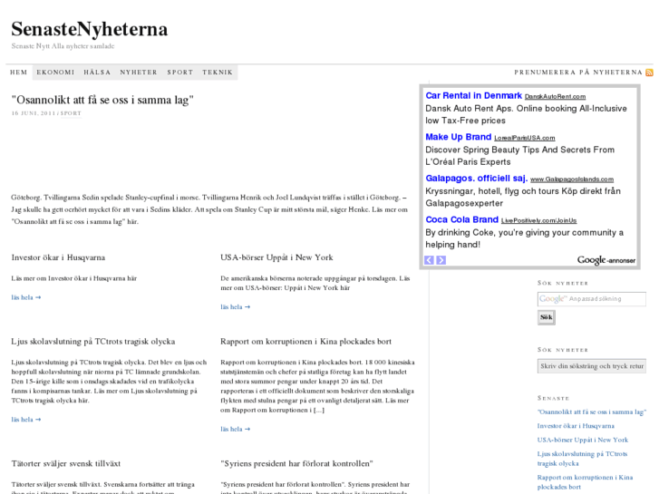 www.senastenyheterna.se