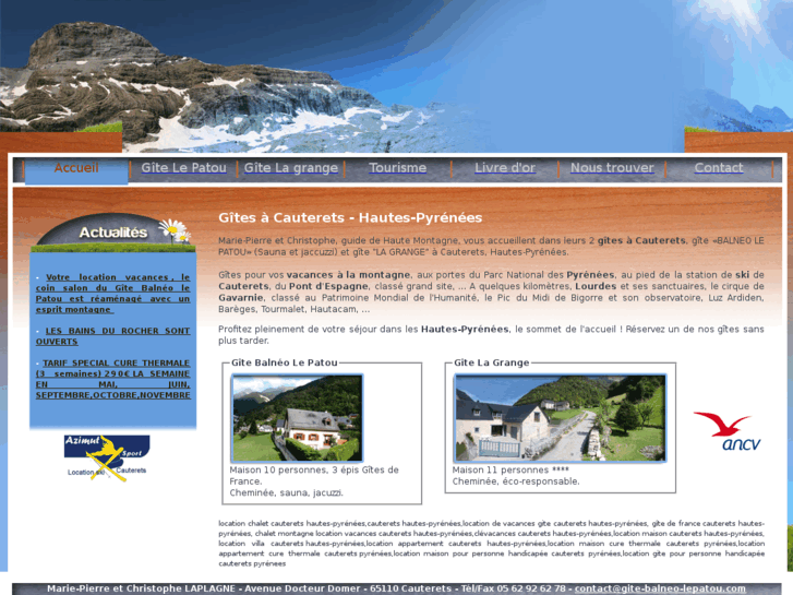 www.cauteretsgites.com
