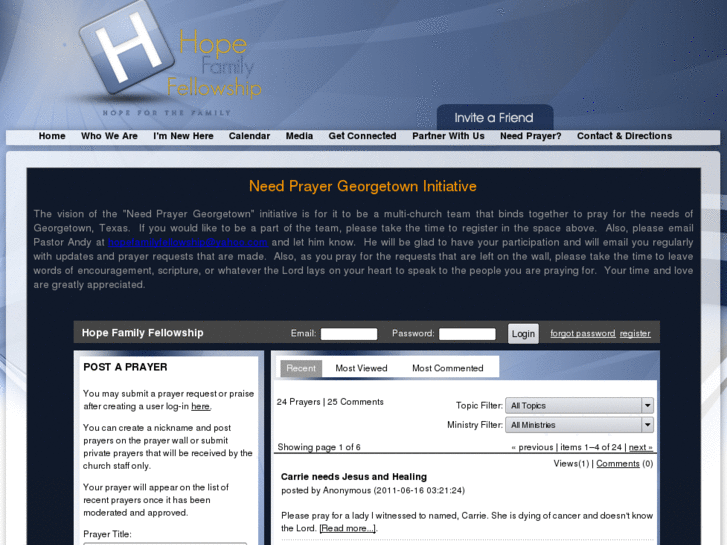 www.needprayergeorgetown.com