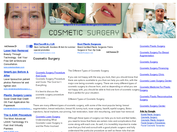 www.cosmeticsurgeryrevisited.com