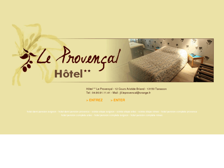 www.leprovencal-tarascon.com