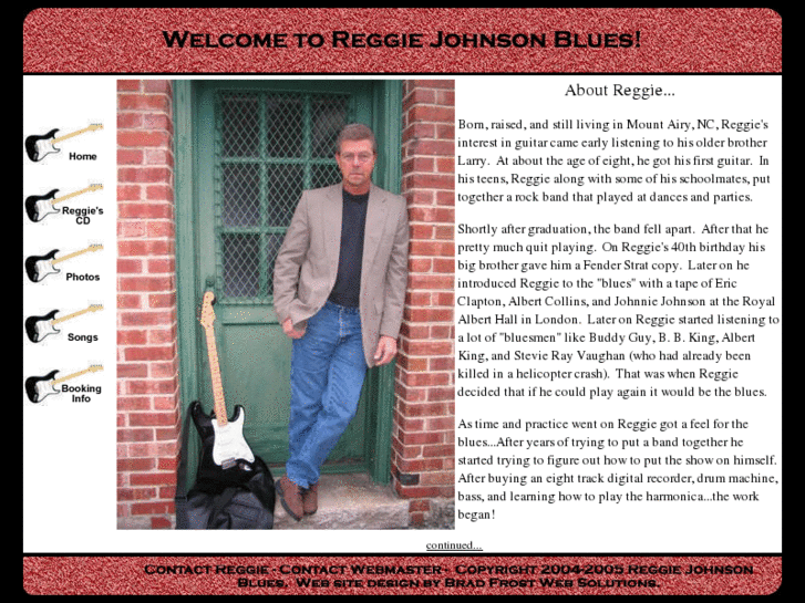 www.reggiejohnsonblues.com