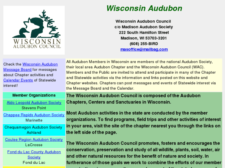 www.wisconsinaudubon.org