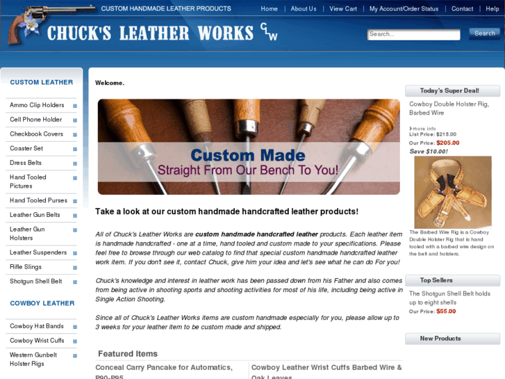 www.chucksleatherworks.com