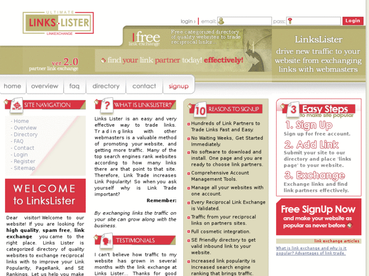 www.linkslister.com