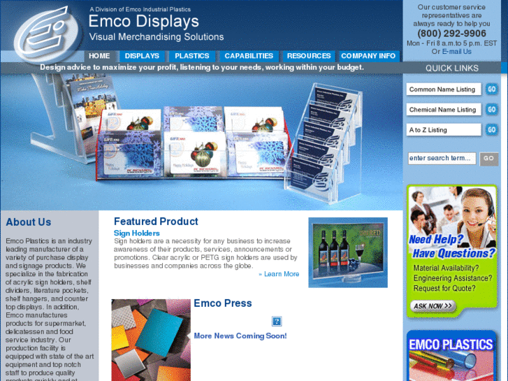 www.emcodisplays.com