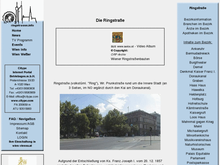 www.ringstrasse.info