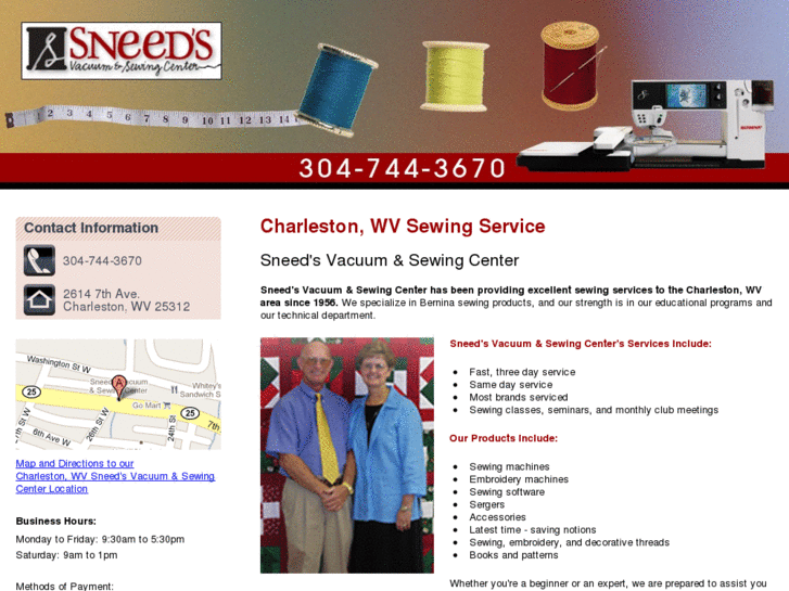www.sneedvacuumandsewing.com