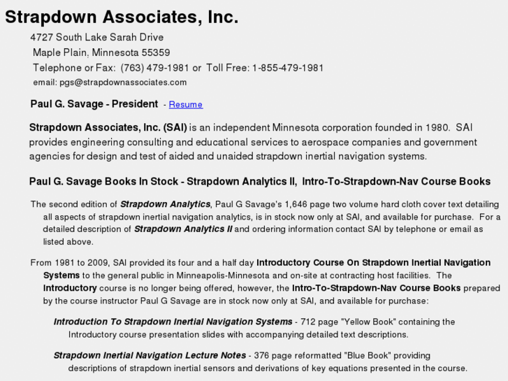 www.strapdownassociates.com
