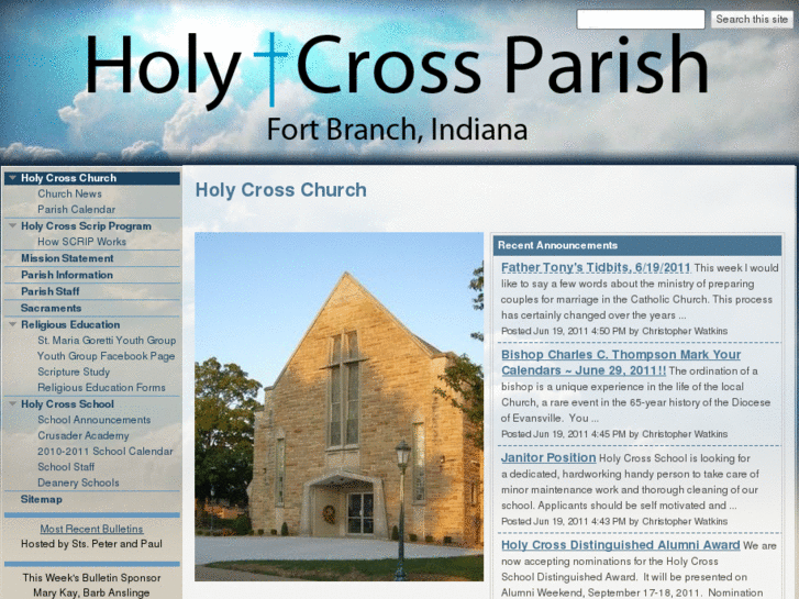 www.holycrossparish.info
