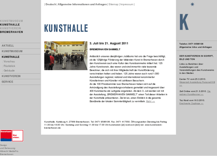 www.kunsthalle-bremerhaven.de