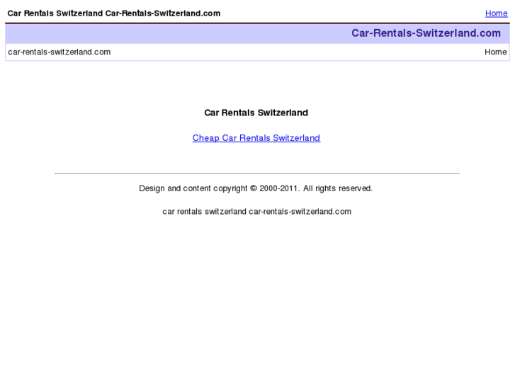 www.car-rentals-switzerland.com