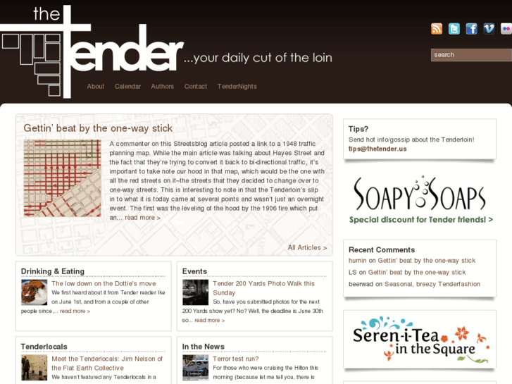 www.thetender.us