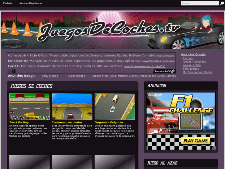 www.juegosdecoches.tv