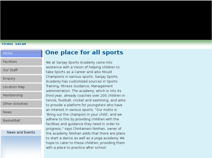 www.sanjaysportsacademy.com
