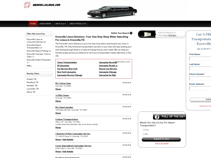 www.knoxvillelimos.com