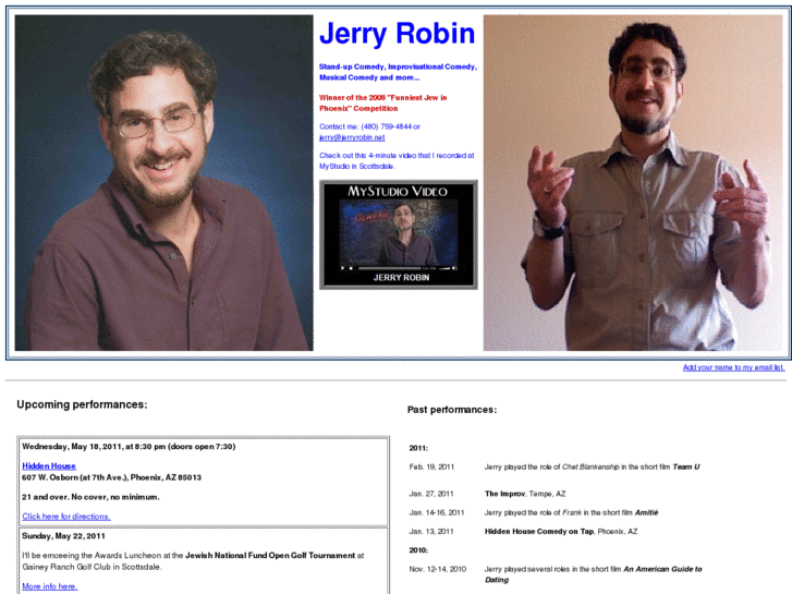 www.jerryrobincomedy.com