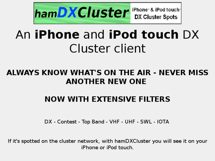 www.hamdxcluster.com