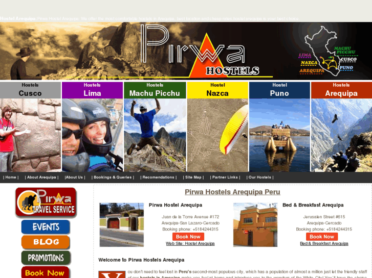 www.hostelarequipaperu.com