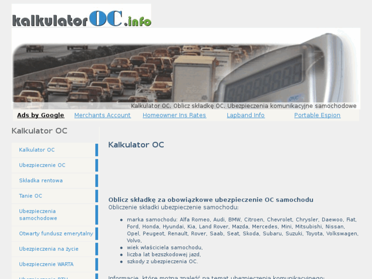 www.kalkulatoroc.info