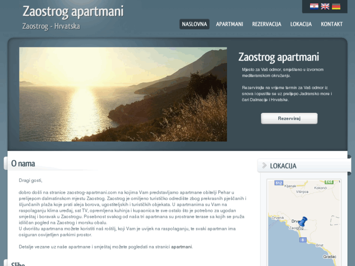 www.zaostrog-apartmani.com