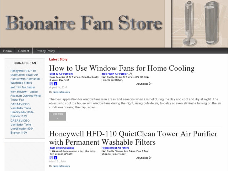 www.bionairefanstore.com