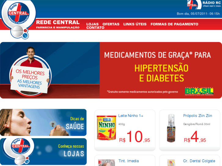 www.redecentralfarma.com.br