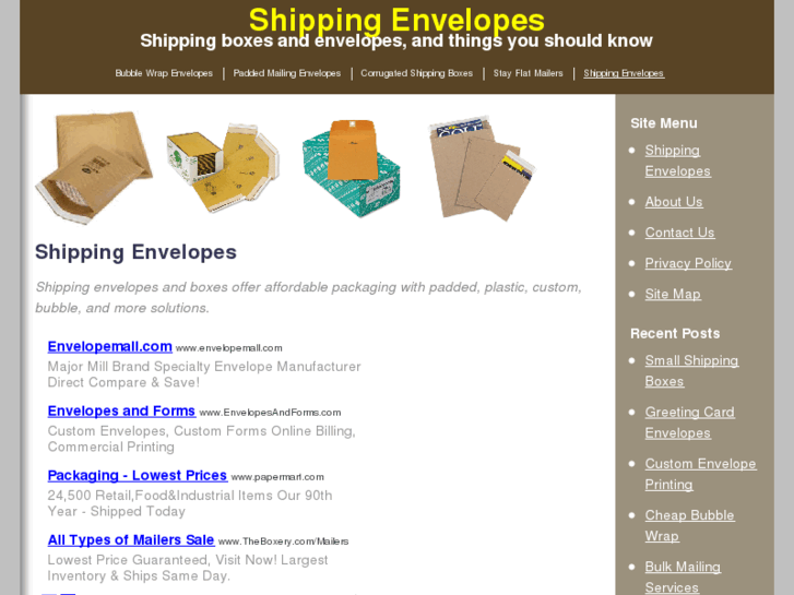 www.shippingenvelopes.org