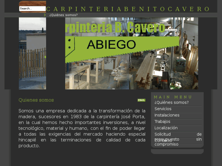 www.carpinteriabenitocavero.es