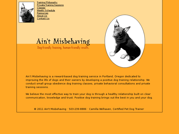www.aintmisbehaving.com