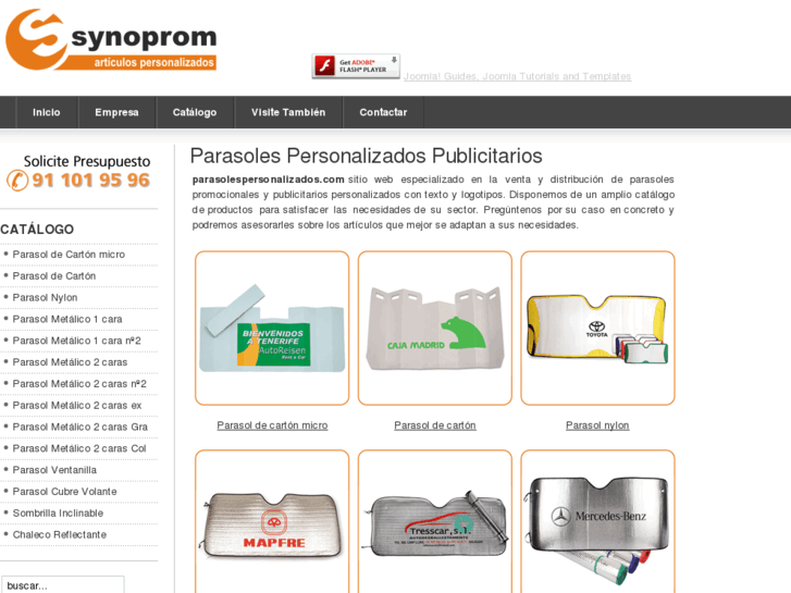 www.parasolespersonalizados.com