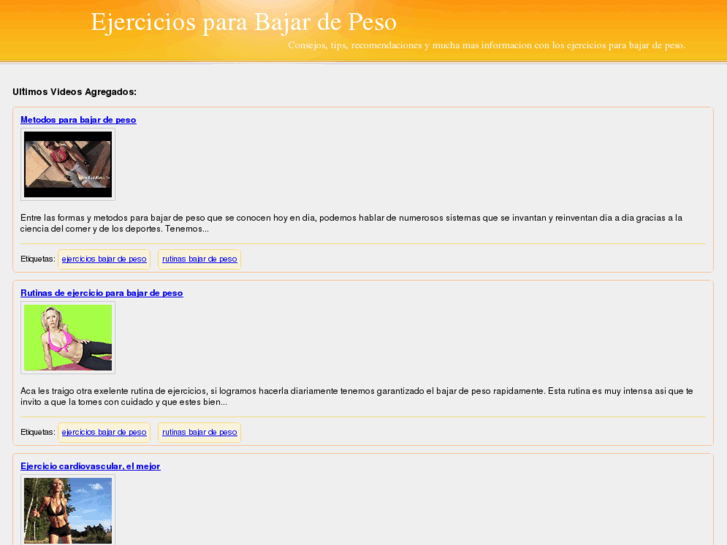 www.ejerciciosparabajardepeso.org