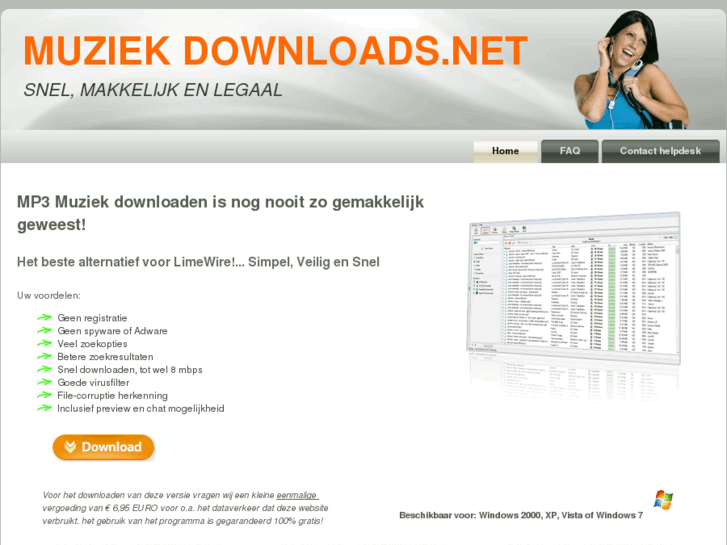 www.muziekdownloads.net