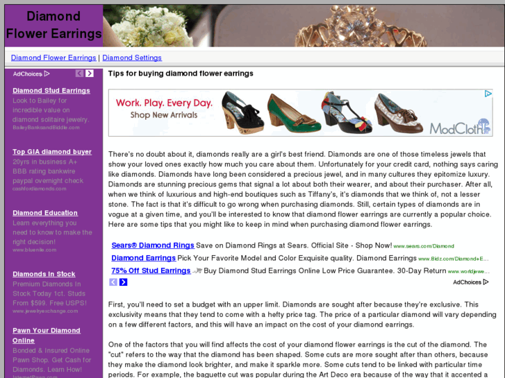 www.diamond-flower-earrings.com